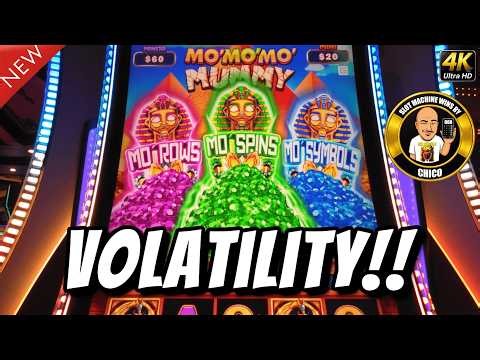 Mo Mo Mo Mummy Slot Machine is VOLATILITY At It's Finest