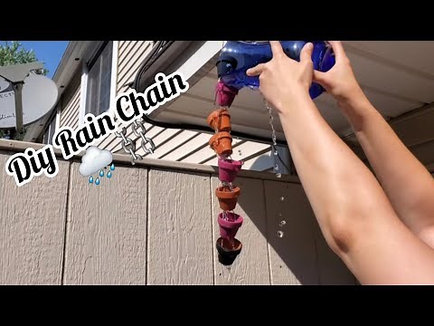 Rain Chain DIY | Mini Terracotta Pots