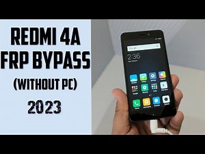 Redmi 4a Frp bypass || Mi 4a google account unlock (without pc) (2023)