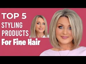 TOP 5 Styling Products For Fine Hair | Volume, Texture & Hold! ✨