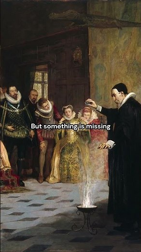 John Dee performing an experiment before Queen Elizabeth I (1913) by Henry Gillard Glindoni #art