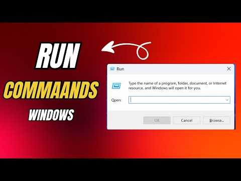 Most Useful Windows Run Commands For Windows