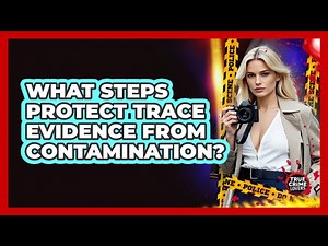 What Steps Protect Trace Evidence From Contamination?