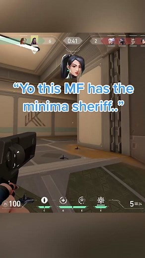 MINIMA SHERIFF SLAPS! W or L? #ValorantEdit #ValorantFunny #Minima #Sheriff #Clutch #fyp #Valorantok
