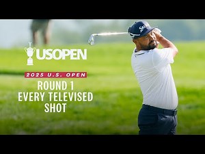 2025 U.S. Open Highlights: J.J. Spaun, Round 1 | Every Televised Shot