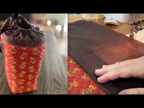 Tall Bag from Placemat!! FULL TUTORIAL