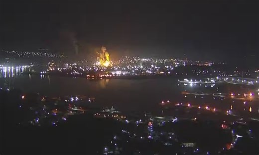 Explosion occurs at Nippon Steel's steelworks in Japan’s Muroran, sparking fire: report