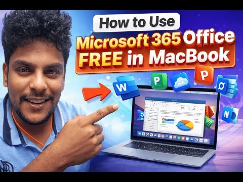 How to Use Microsoft 365 Office for FREE on MacBook (Word, Excel, PowerPoint)