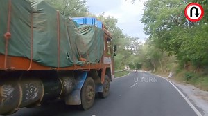 204K views · 3.2K reactions | Full Break and 1st Gear DownHill by Heavy Load Truck Part 5 | U Turn | Facebook