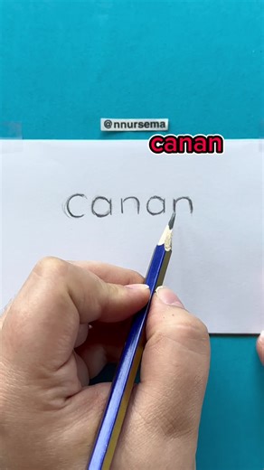 Step-by-Step Cartoon Drawing Tutorial: 'Canan'
