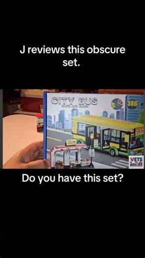 J Reviews this Amazon City Bus Building Set | Low BSVS and Poor Quality Bricks