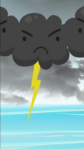 🌪️ A hurricane forms from thunderstorms and wind! ⚡ | @HappyLearningES