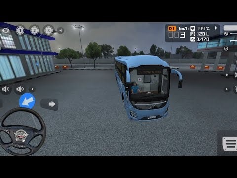 🚌🔥 Driving Volvo Bus | Smooth & Powerful Ride || Bussid Gameplay ||