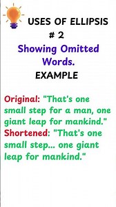 The Ellipsis (...) Explained! #shorts #english #ellipsis