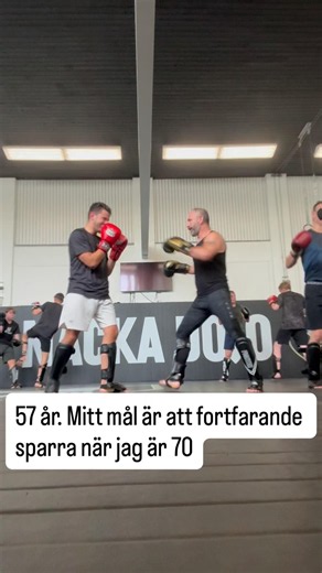 Mitt mål är att fortfarande sparra när jag är 70