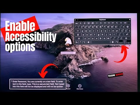 How to Enable Accessibility Options on the Mac Login Screen