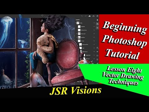 Beginning Photoshop Lesson 8 - Vector Drawing Techniques