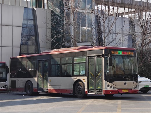 【天津公交】856路SLK6129ULD5HEVZ车内行驶实录