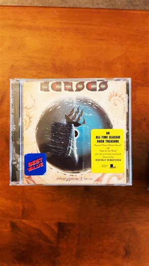 Kansas CD Collection #shorts #reels #rock