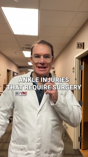 4.1K views · 41 reactions | An ankle fracture isn’t always just a broken bone, it can be the start of arthritis down the line if not treated properly. Early care, proper alignment, and rehab are key to keeping you moving pain-free. 禮⚕️ | Ortho NorthEast "ONE" | Facebook
