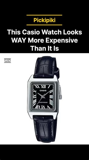 This Casio Watch Looks WAY More Expensive Than It Is #casio #watches#amazonfinds#fashionaccessories