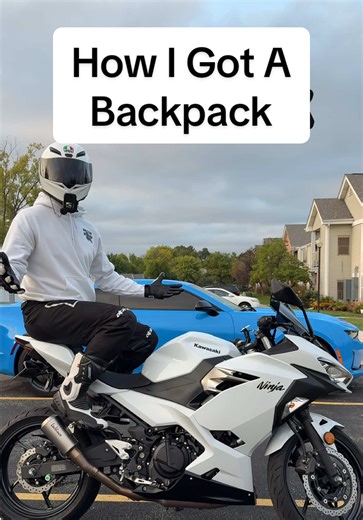 How I Got My Motorcycle Backpack for Ninja 400