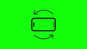 Download Phone rotate animation. Rotate your phone to landscape orientation. Rotate your phone icon animation for free