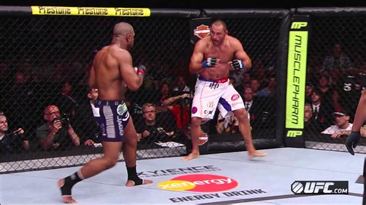 UFC 161: Evans & Henderson Octagon Interview