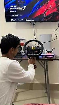 Thrustmaster T98 Steering Wheel Unboxing || #gamingsetup #gtracing #thrustmaster #viral #shorts