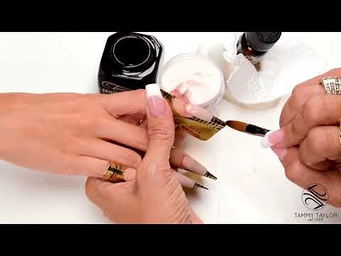 ❤ How To | Strong Tapered Sculptured Nails | Tammy Taylor