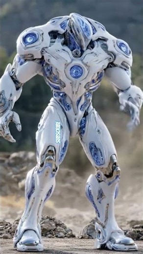 futuristic advanced robot