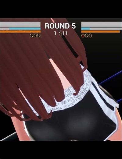 shiori's corner slugfest knockout win #sweeatsweat #femaleboxing #gaming #boxingfight #boxing