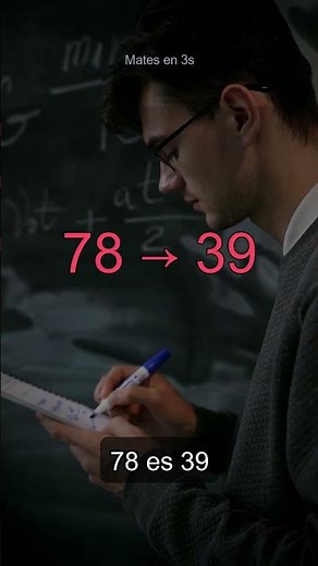 Divide entre 4 en 3 segundos (el truco es la mitad de la mitad)