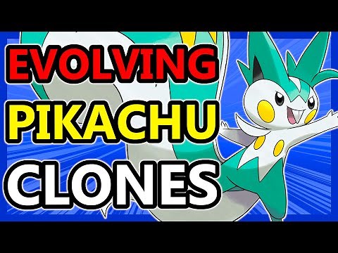 Evolving EVERY Pikachu Clone!