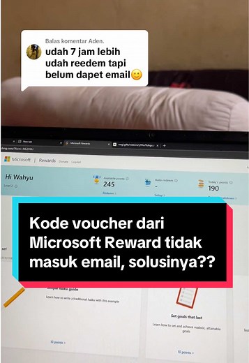 Solusi Kode Voucher Microsoft Reward Tidak Masuk Email
