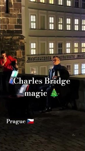 Is This the Most Beautiful Bridge at Christmas Night? 🎄✨ #shorts