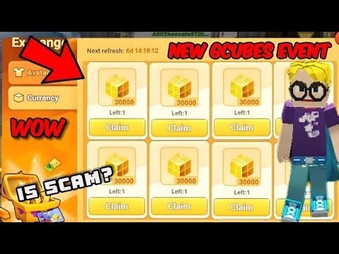 Give FREE G-Cubes 🎁💎 in Blockman Go! 😱🔥 | Giveaway Event 🎮✨