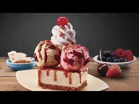 Baskin Robbins New York Cheesecake Sundae