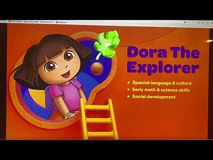 Nick Jr. Dora the Explorer Curriculum Board