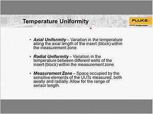 Dry-block calibrators are a valuable temperature sensor calibration tool used in many industries including electronics, energy, pharmaceuticals, and petroleum processing. To achieve desired calibration performance, it’s important to correctly access the thermal uncertainties of these industrial dry-wells. | Fluke Calibration South East Asia