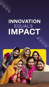 2.9M views · 4.7K reactions | Innovation takes shape in small decisions, quiet actions, and ideas built to solve what truly matters. In classrooms, in clinics, and across fields, it is transforming lives, enabling people to move forward with confidence. The impact may start small, but its reach continues to grow, fostering stronger, more resilient futures. #InnovationEqualsImpact #NationalTechnologyDay | Gates Foundation India | Facebook