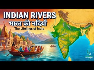 Indian Rivers Explained | भारत की नदियां Full Map & System Breakdown