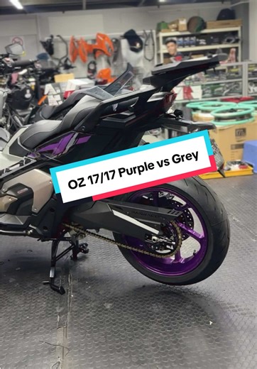 Exploring OZ 17/17 Purple Wheels for XADV750