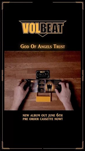 VOLBEAT // GOD OF ANGELS TRUST: CASSETTE UNBOXING 🐐