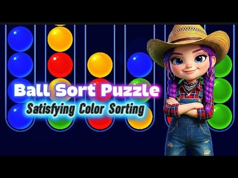 Satisfying Color Sorting! | Ball Sort Puzzle Gameplay (No Talking) - Brain Massage