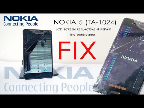 How To Replace Fix NOKIA 5 TA 1024 LCD