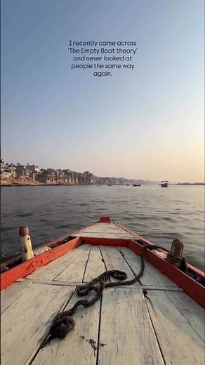 The Empty Boat Theory 🛶 (Why you need to hear this) #EmptyBoatTheory #MindsetShift #Zhuangzi #Taoism