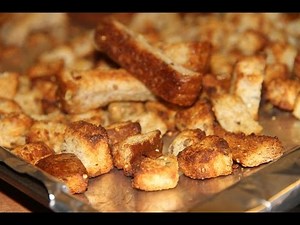 3 СПОСОБА ПРИГОТОВЛЕНИЯ СУХАРИКОВ /КАК СДЕЛАТЬ ВКУСНЫЕ СУХАРИКИ?