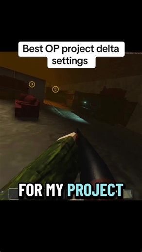 Replying to @𒉭 best project delta settings #projectdeltaroblox #projectdelta