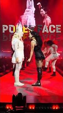 POKER FACE - LADY GAGA Concert / MAYHEM Ball Tour 2025 (Lyrics) #concert